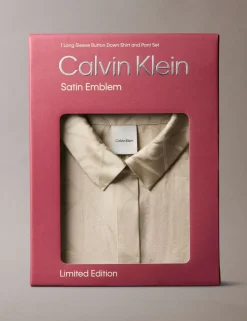 Satin Printed Pyjama Set