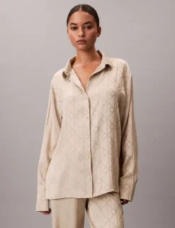 Satin Printed Pyjama Set