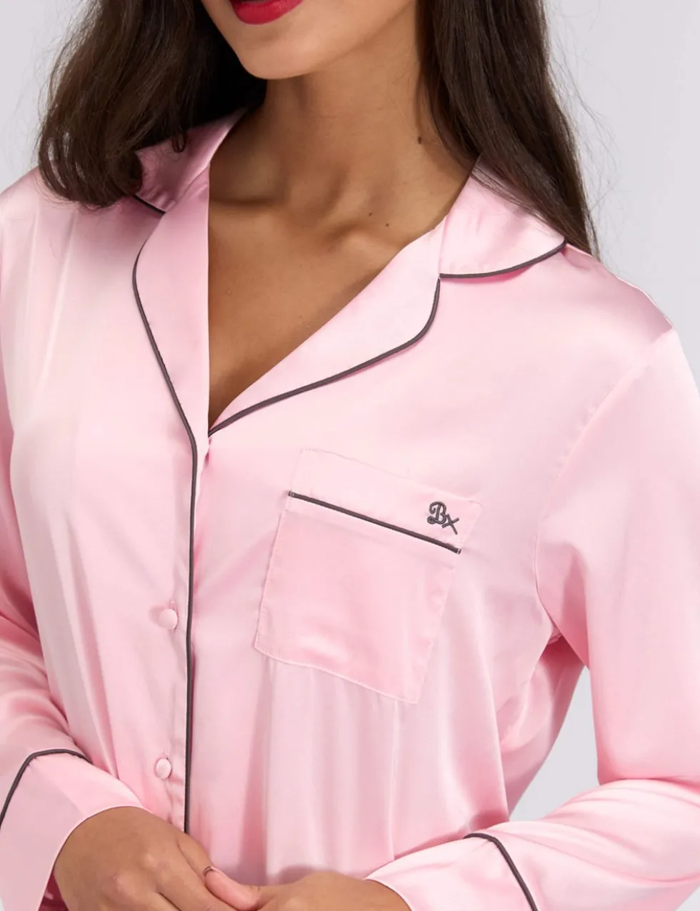 Satin Pyjama Top