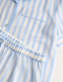 Satin Striped Pyjamas (3-16 Yrs)