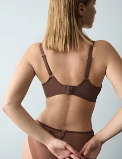 Savannah Lace Non Pad Wired Demi Bra F+
