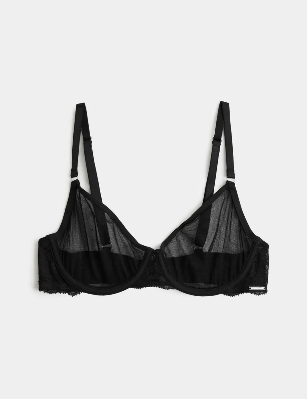 Savannah Lace Wired Demi Cup Bra (A-E)
