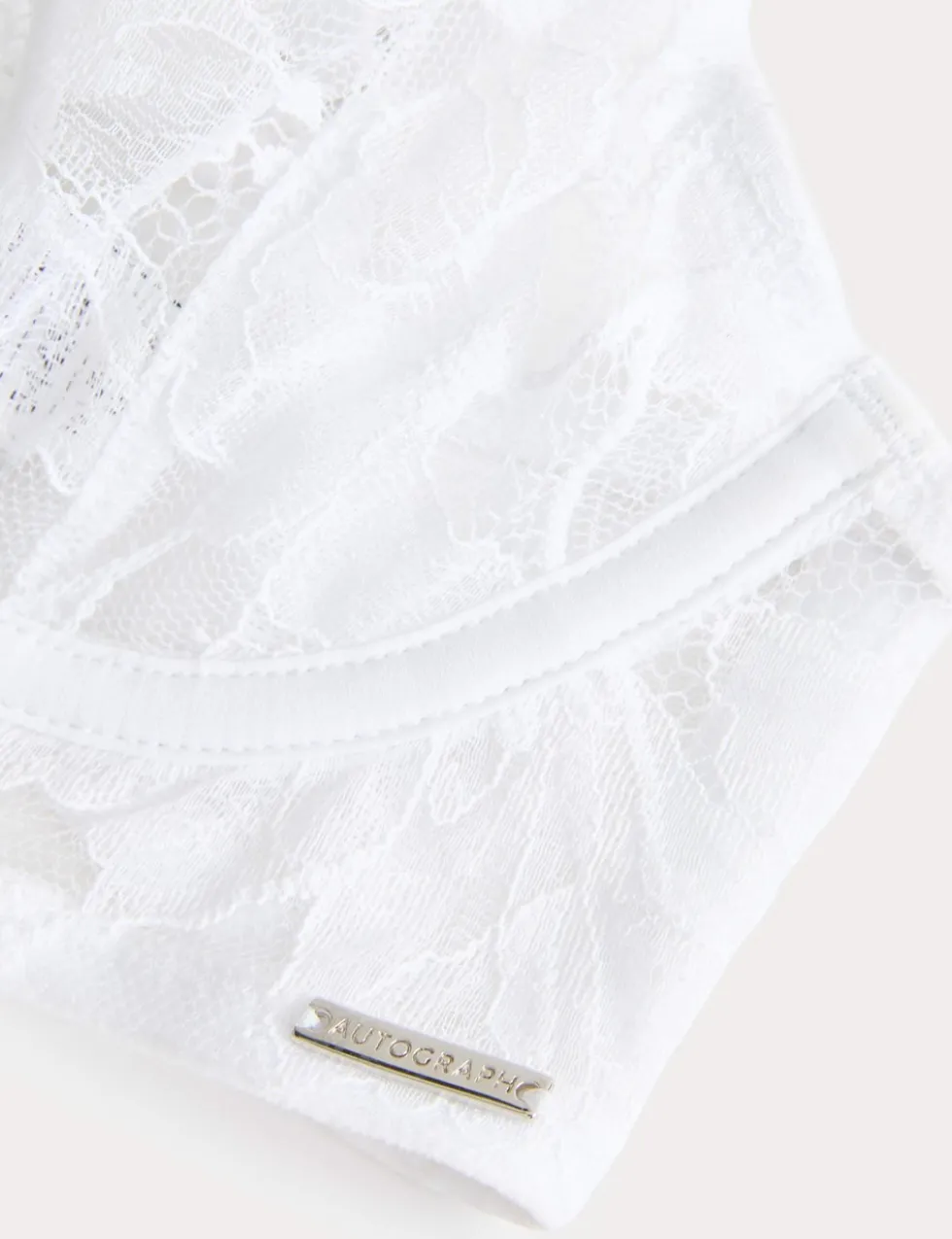 Savannah Lace Wired Longline Balcony Bra (A-E)