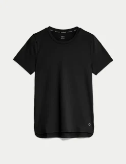 Scoop Neck Fitted T-Shirt