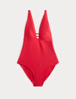Sculpt Bonded Plunge Swimsuit