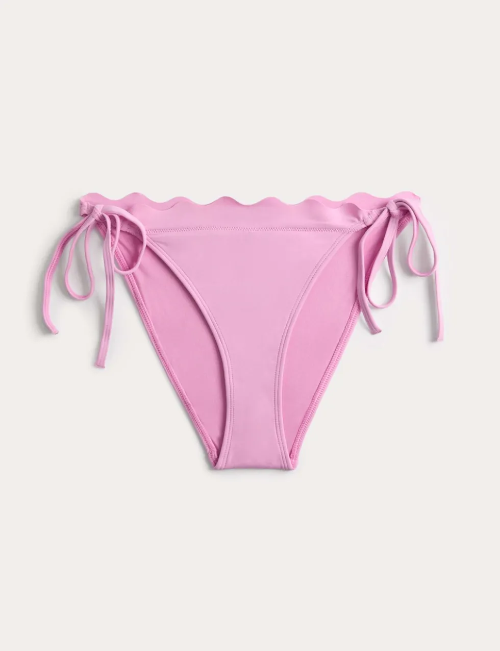 Sculpt Scallop Tie Side Bikini Bottoms