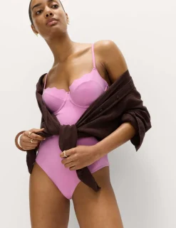 Sculpt Wired Scallop Swimsuit
