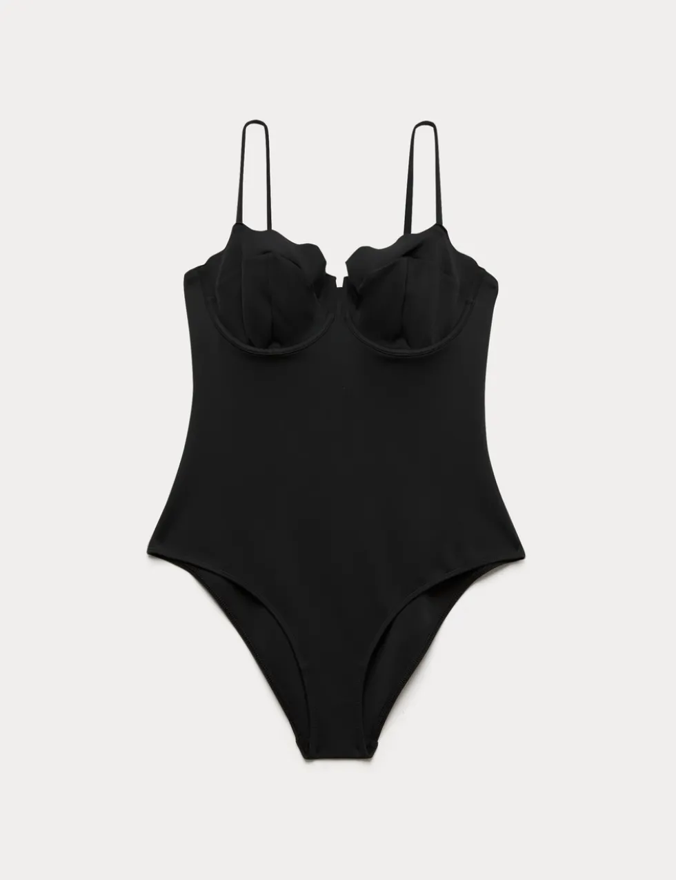 Sculpt Wired Scallop Swimsuit