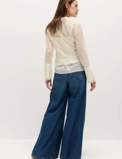 Seam Detail Collared Shirt