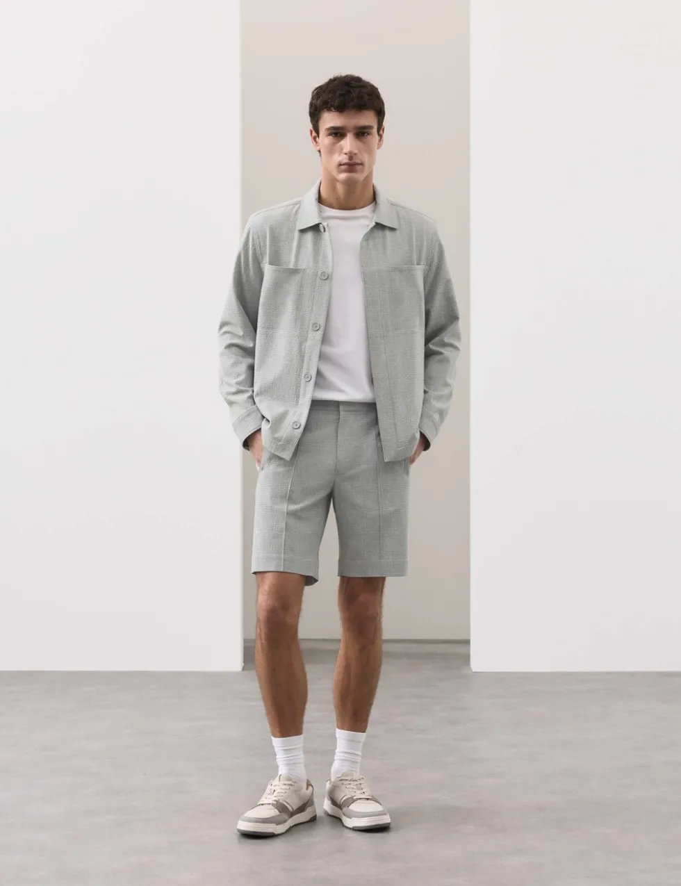 Seersucker Overshirt