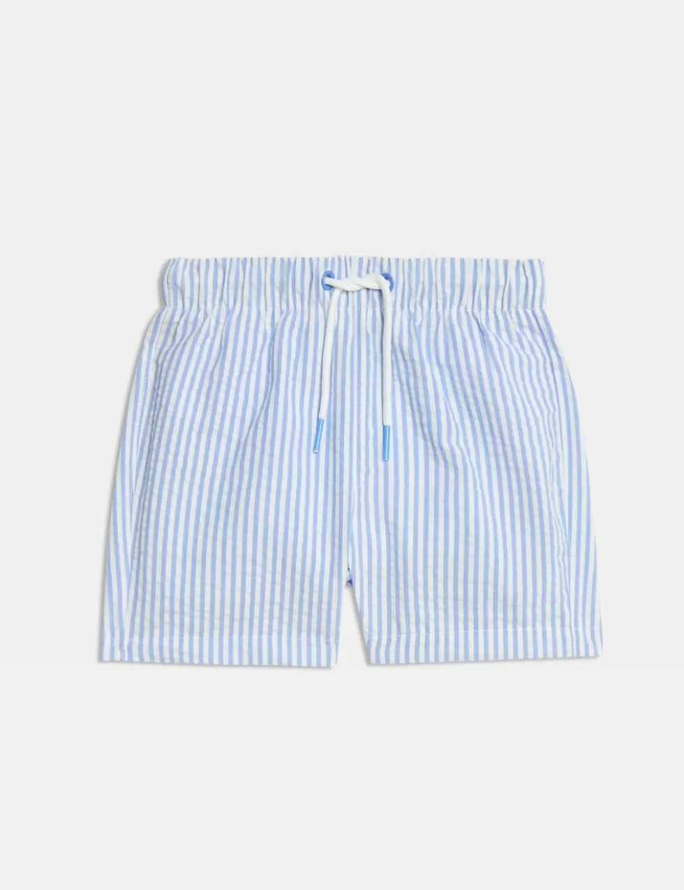 Seersucker Striped Swim Shorts (0 - 6 Yrs)