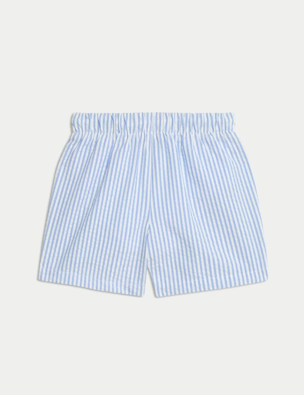 Seersucker Striped Swim Shorts (0 - 6 Yrs)