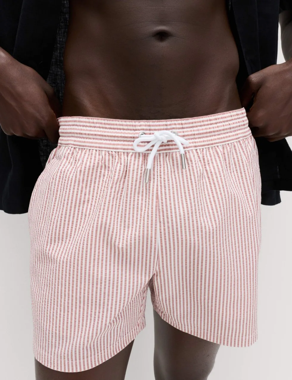 Seersucker Swim Shorts