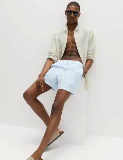 Seersucker Swim Shorts