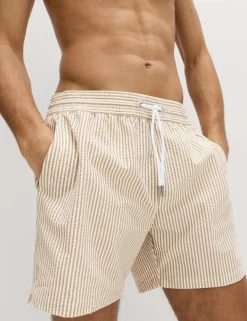Seersucker Swim Shorts