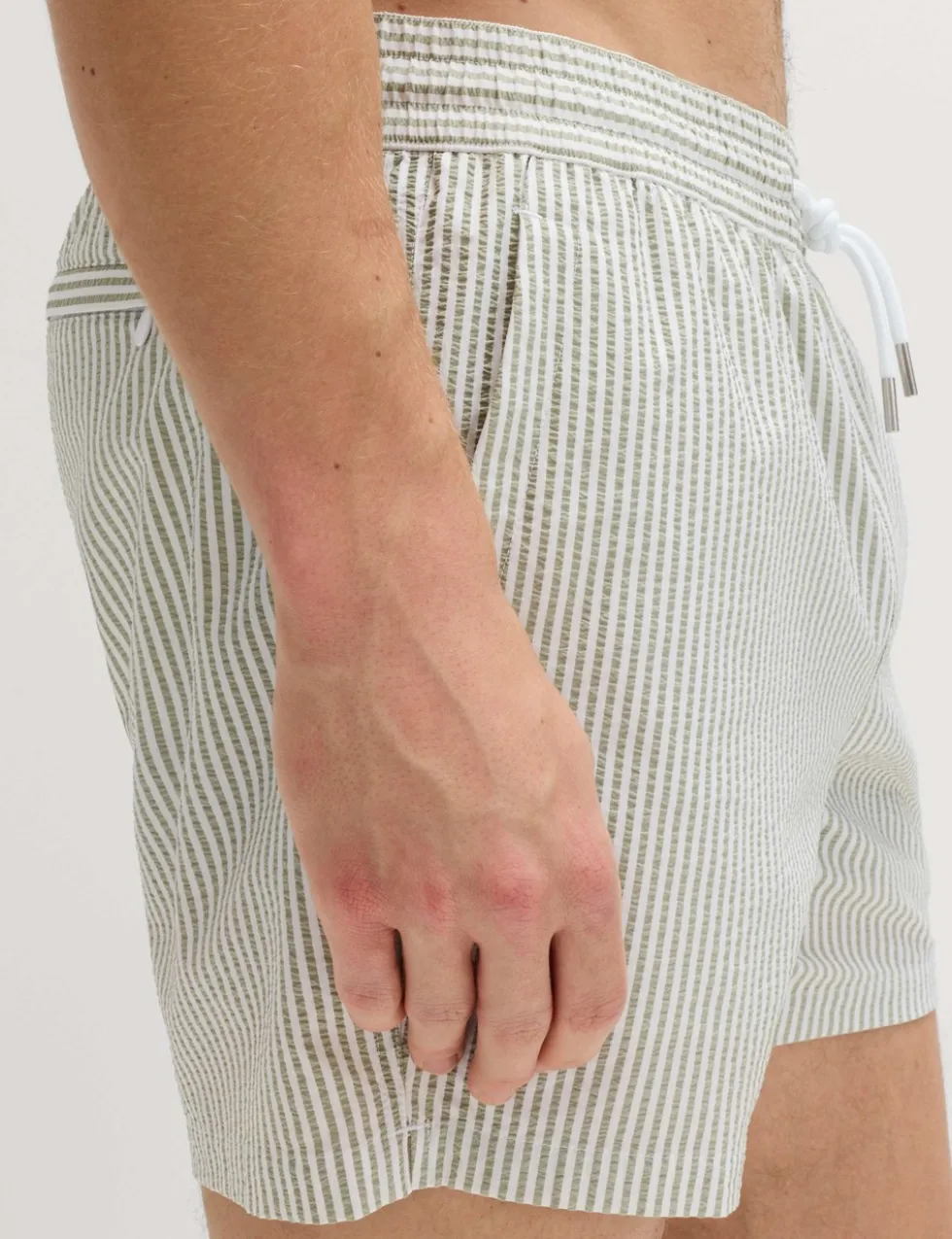 Seersucker Swim Shorts