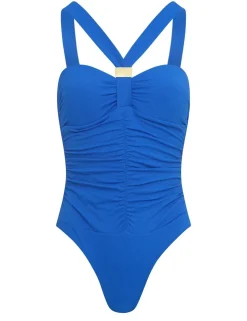 Selene Tummy Control Padded Ruched Swimsuit