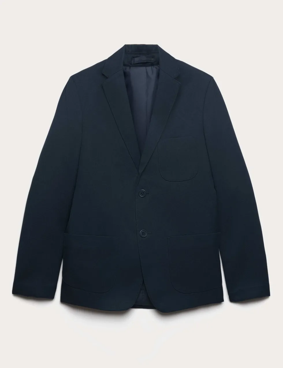 Senior Boys' Pure Cotton Regular Fit School Blazer (9-18 Yrs)