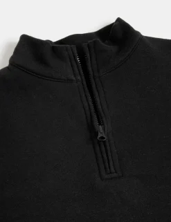 Senior Zip Neck Sweatshirt (10-16 Yrs)