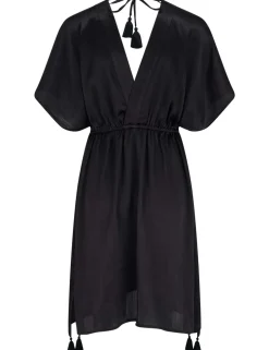 Sequin Placket Kaftan