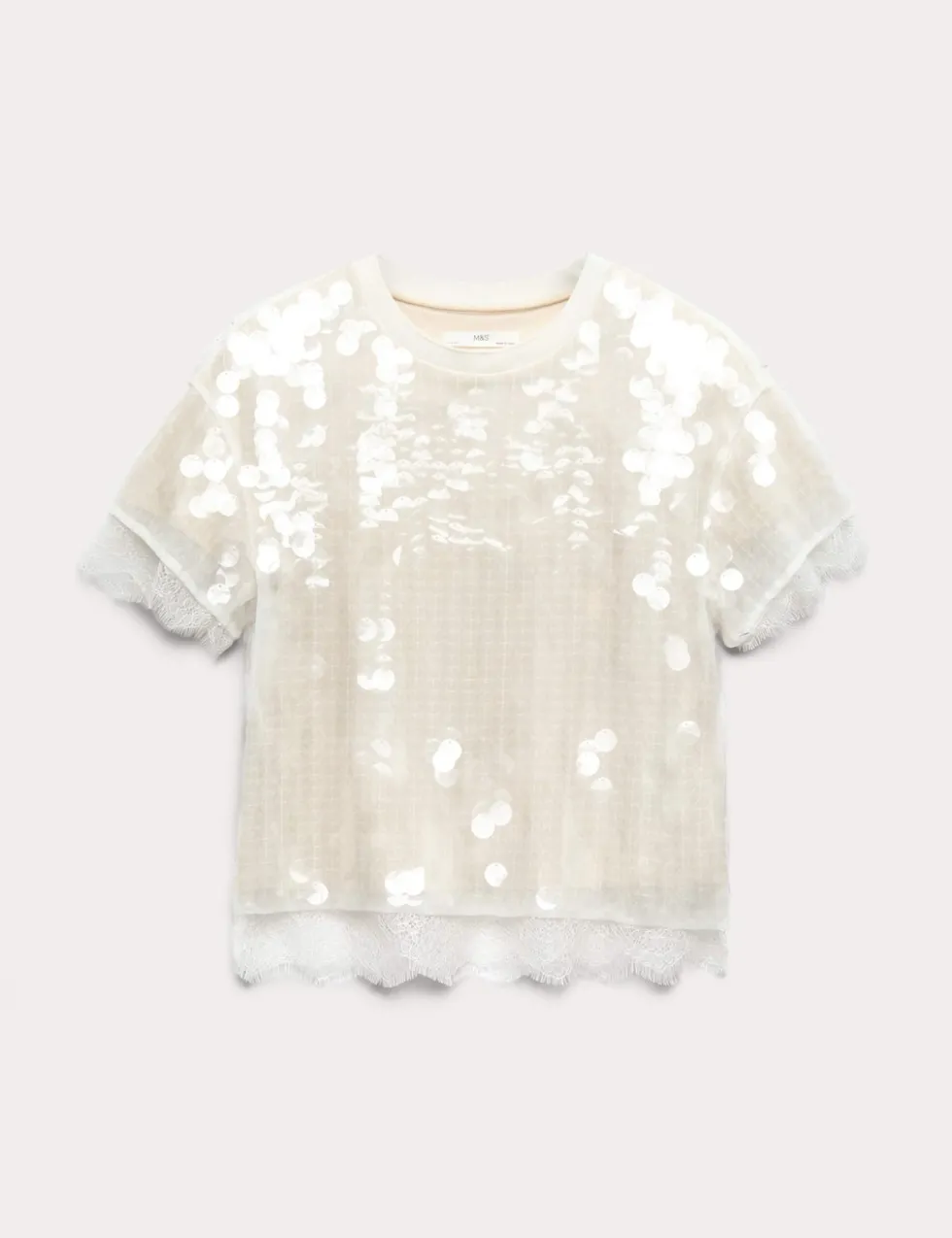 Sequin Top (6-16 Yrs)