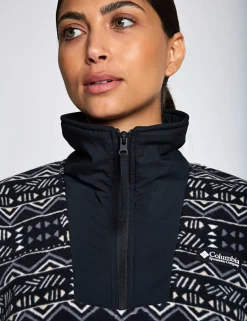 Sequoia Grove™ Printed Half Zip Fleece
