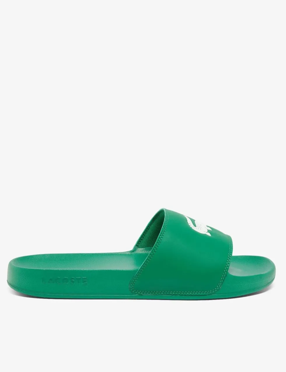 Serve Leather Slip On Pool Sliders