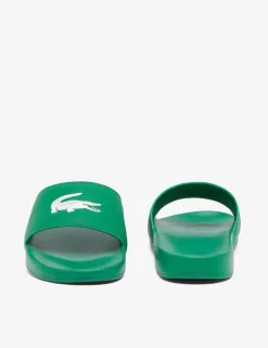 Serve Leather Slip On Pool Sliders