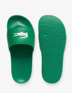 Serve Leather Slip On Pool Sliders