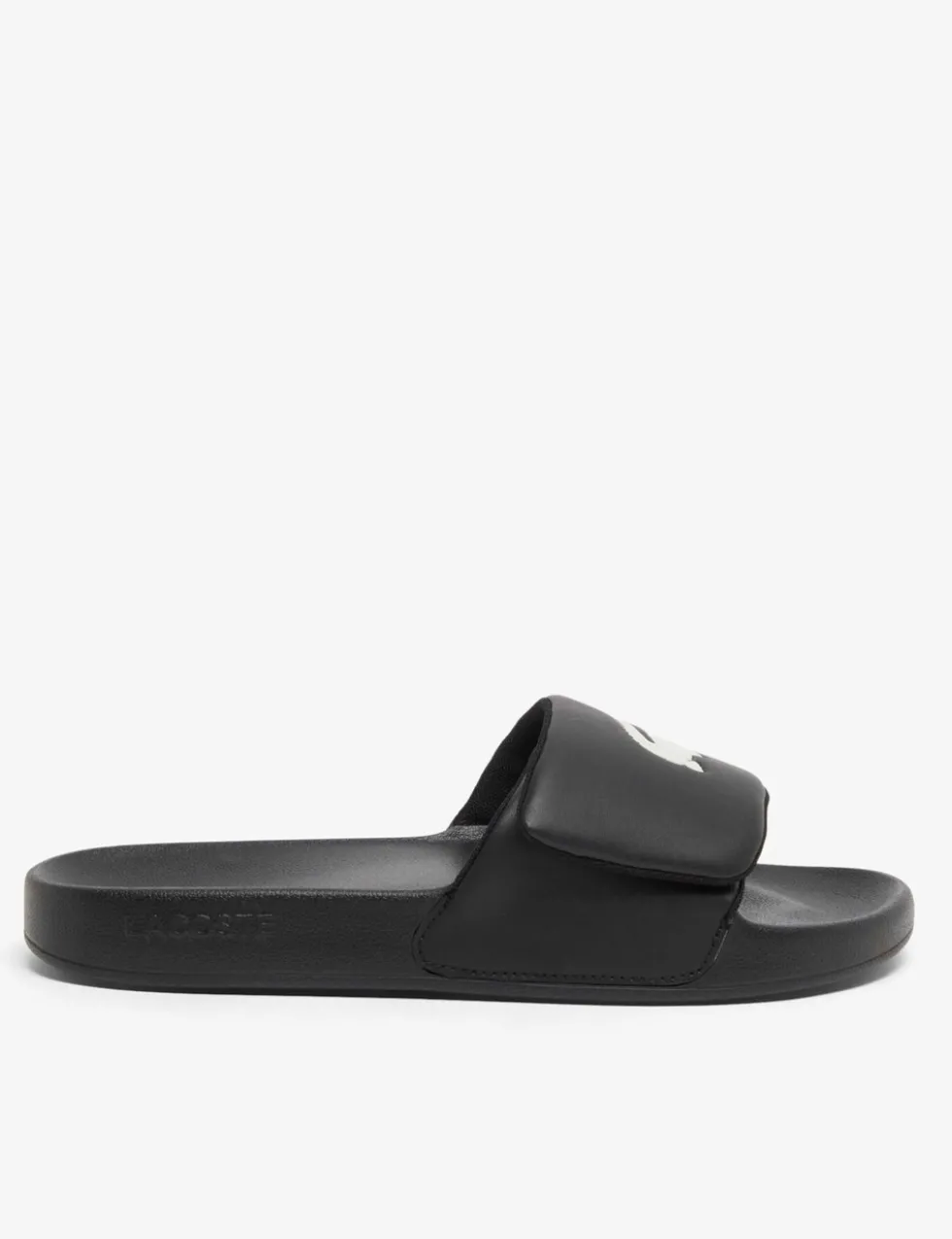 Serve Leather Slip on Pool Sliders