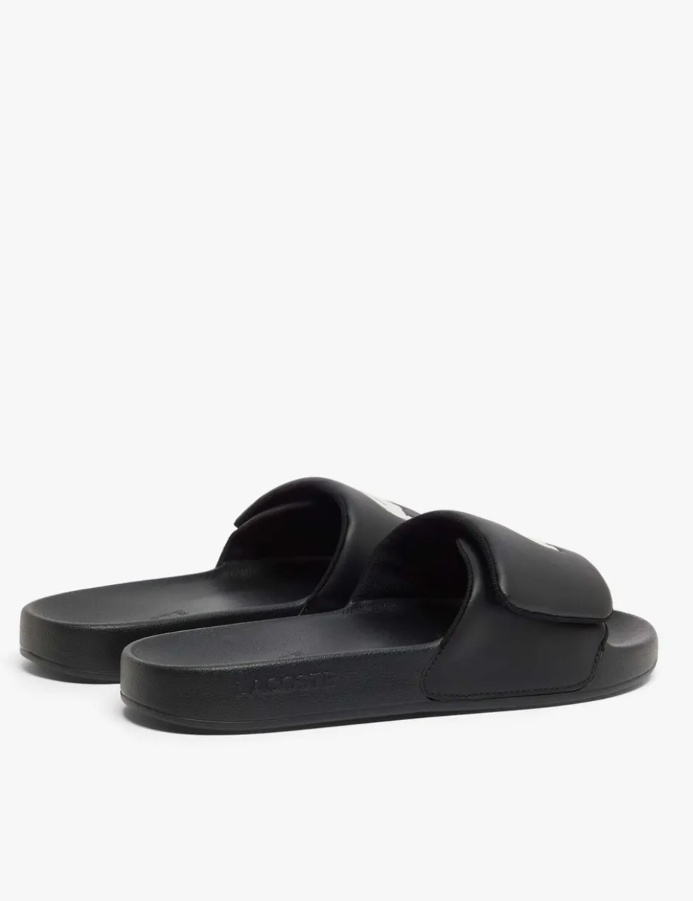 Serve Leather Slip on Pool Sliders