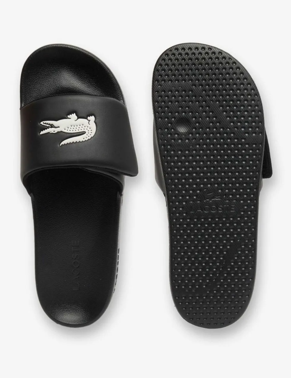 Serve Leather Slip on Pool Sliders