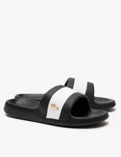 Serve Leather Slip On Pool Sliders