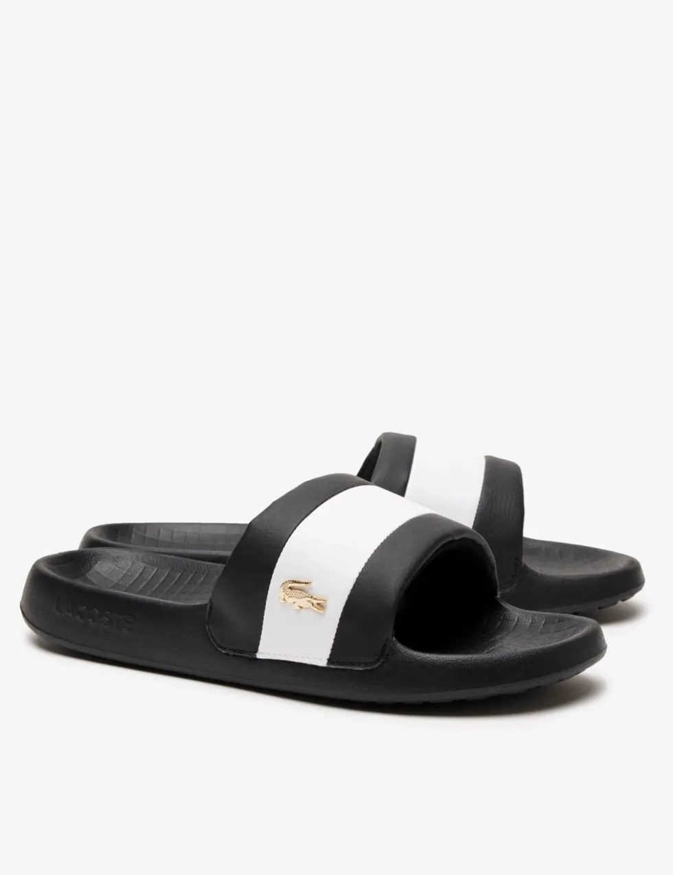 Serve Leather Slip On Pool Sliders