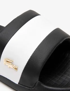 Serve Leather Slip On Pool Sliders