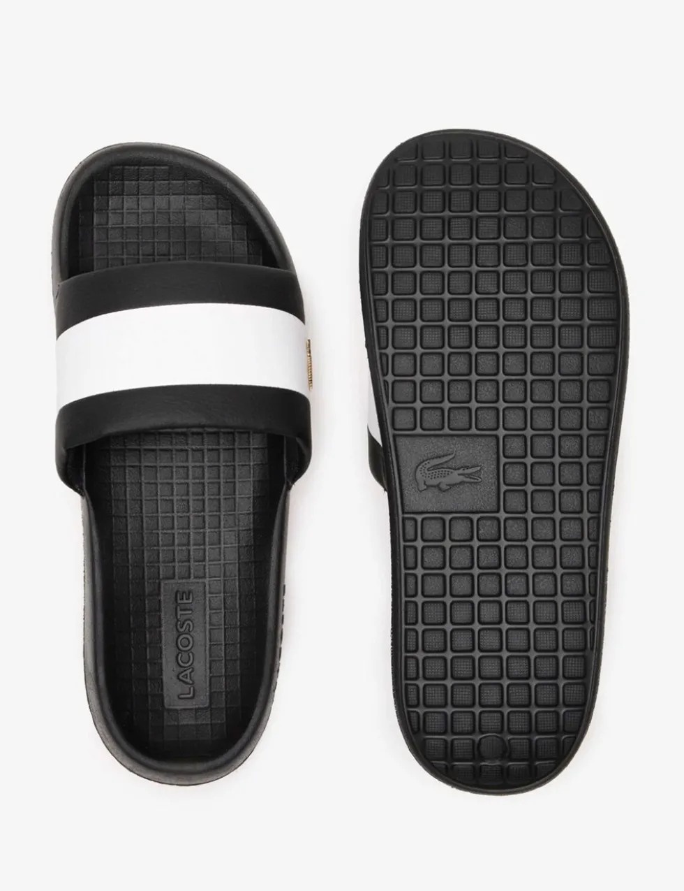 Serve Leather Slip On Pool Sliders