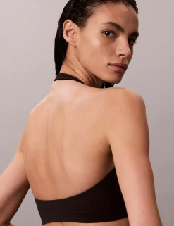 Shaping Square Neck Halterneck Bikini Top