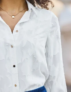 Sheer Floral Shirt