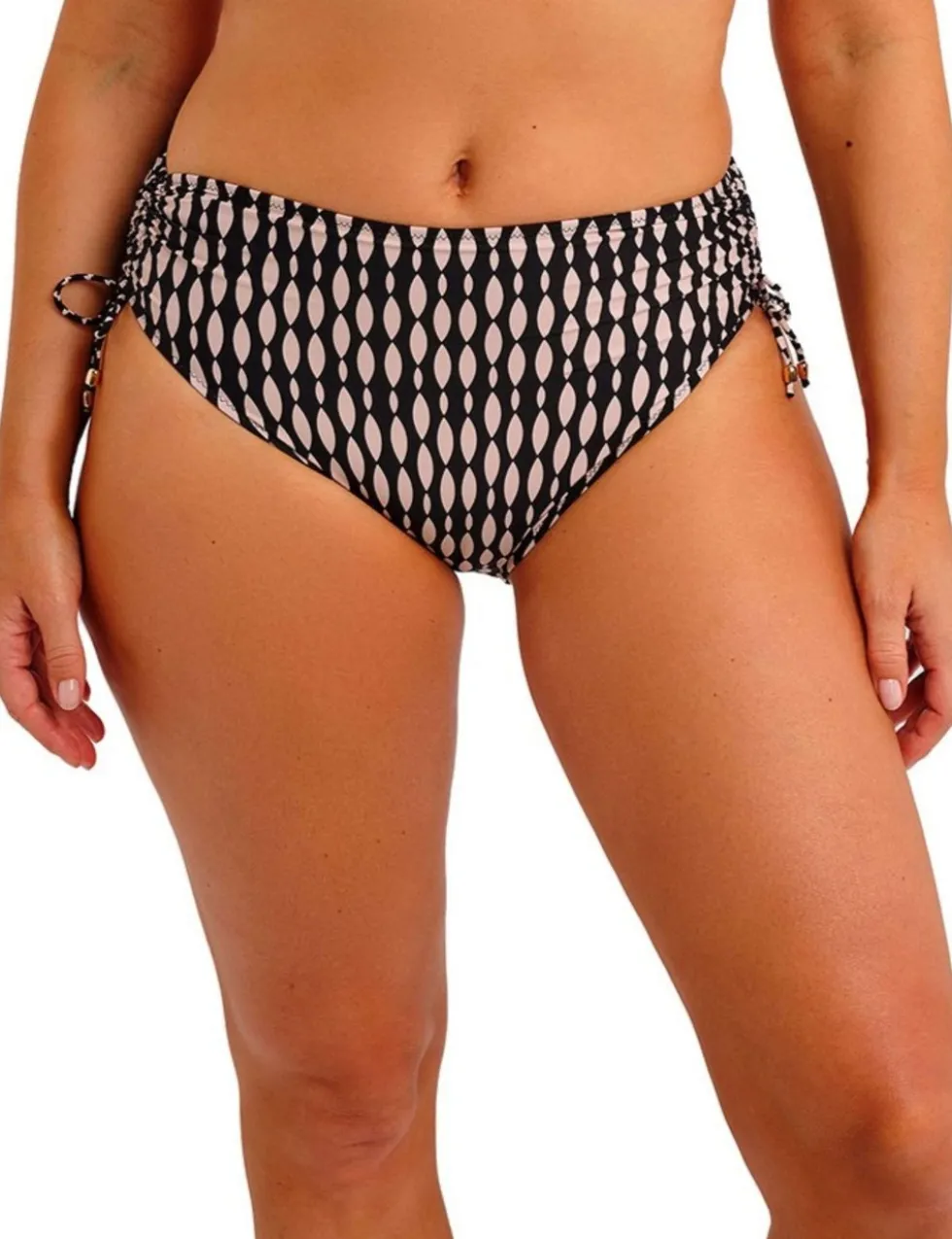 Shell Bay High Waisted Bikini Bottoms