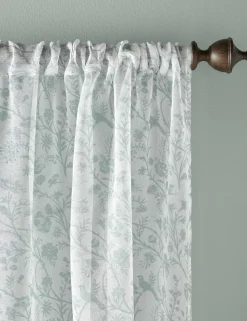 Shepherds Purse Sheer Voile Curtains