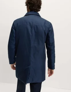 Shirt Collar Mac with Removable Bib