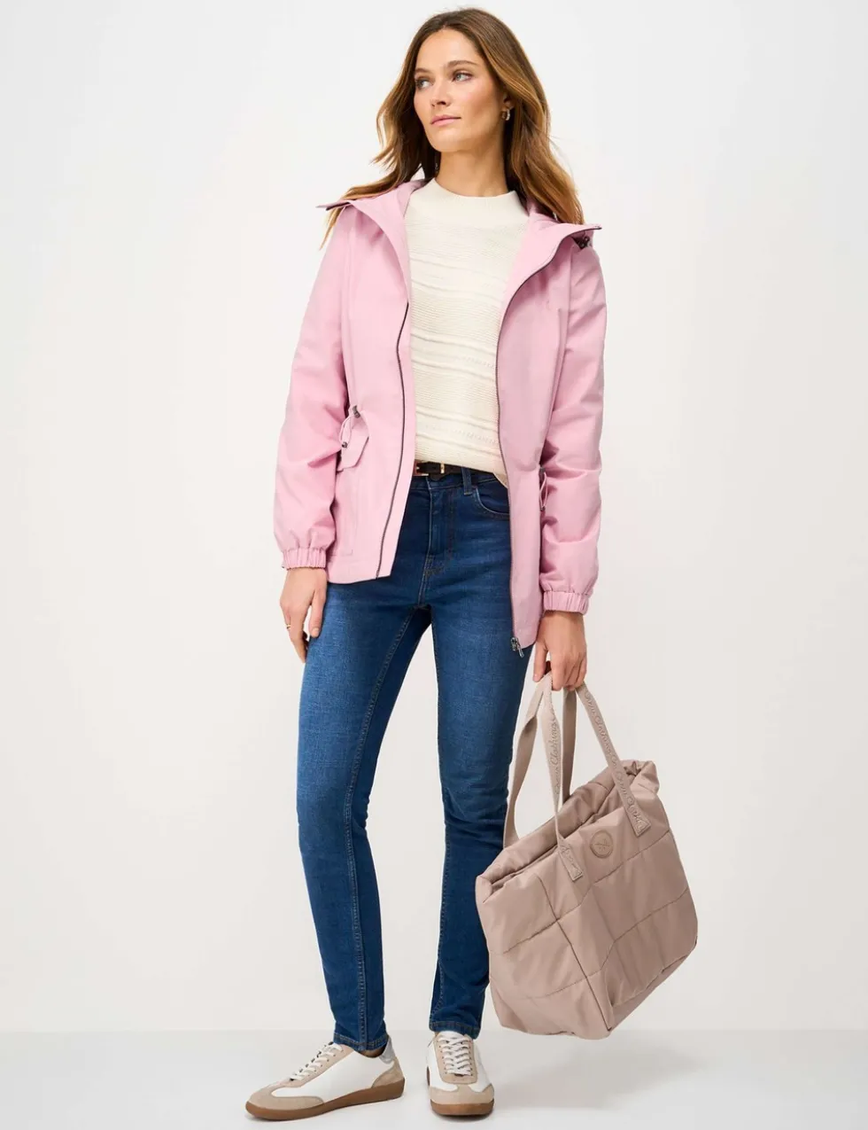 Showerproof Hooded Raincoat