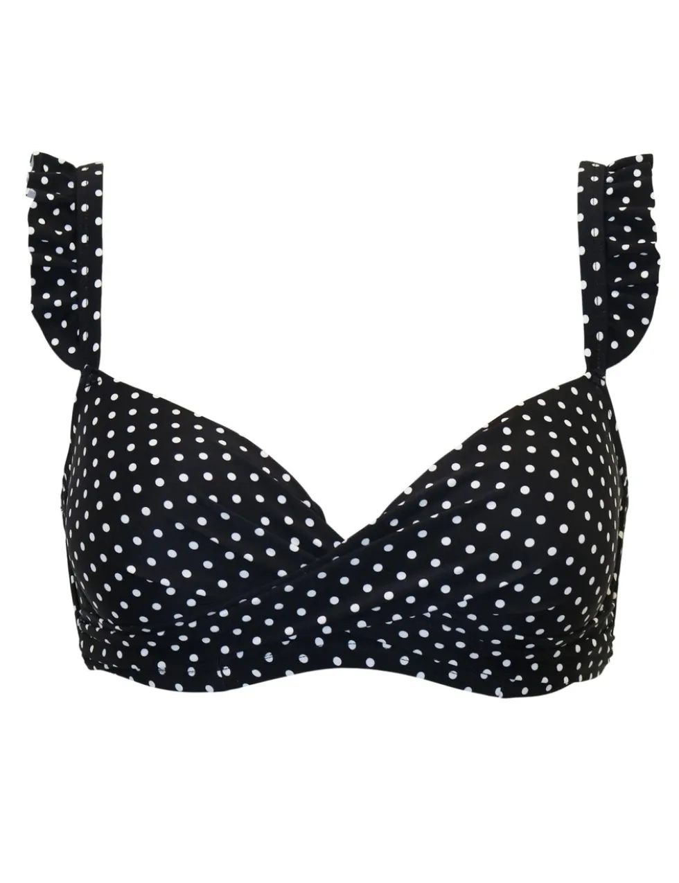 Sicily Polka Dot Padded Wired Bikini Top
