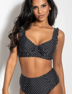 Sicily Polka Dot Wired Bikini Top