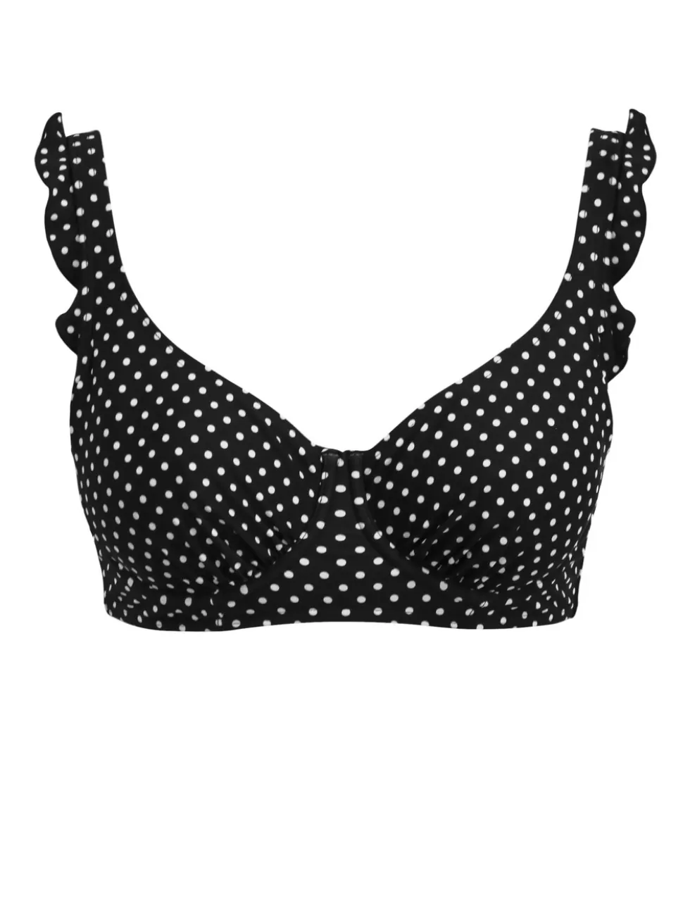 Sicily Polka Dot Wired Bikini Top