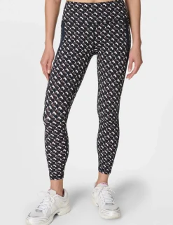 Side Stripe High Waisted 7/8 Leggings