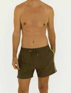 Side Stripe Swim Shorts