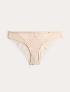 Silk & Lace Brazilian Knickers