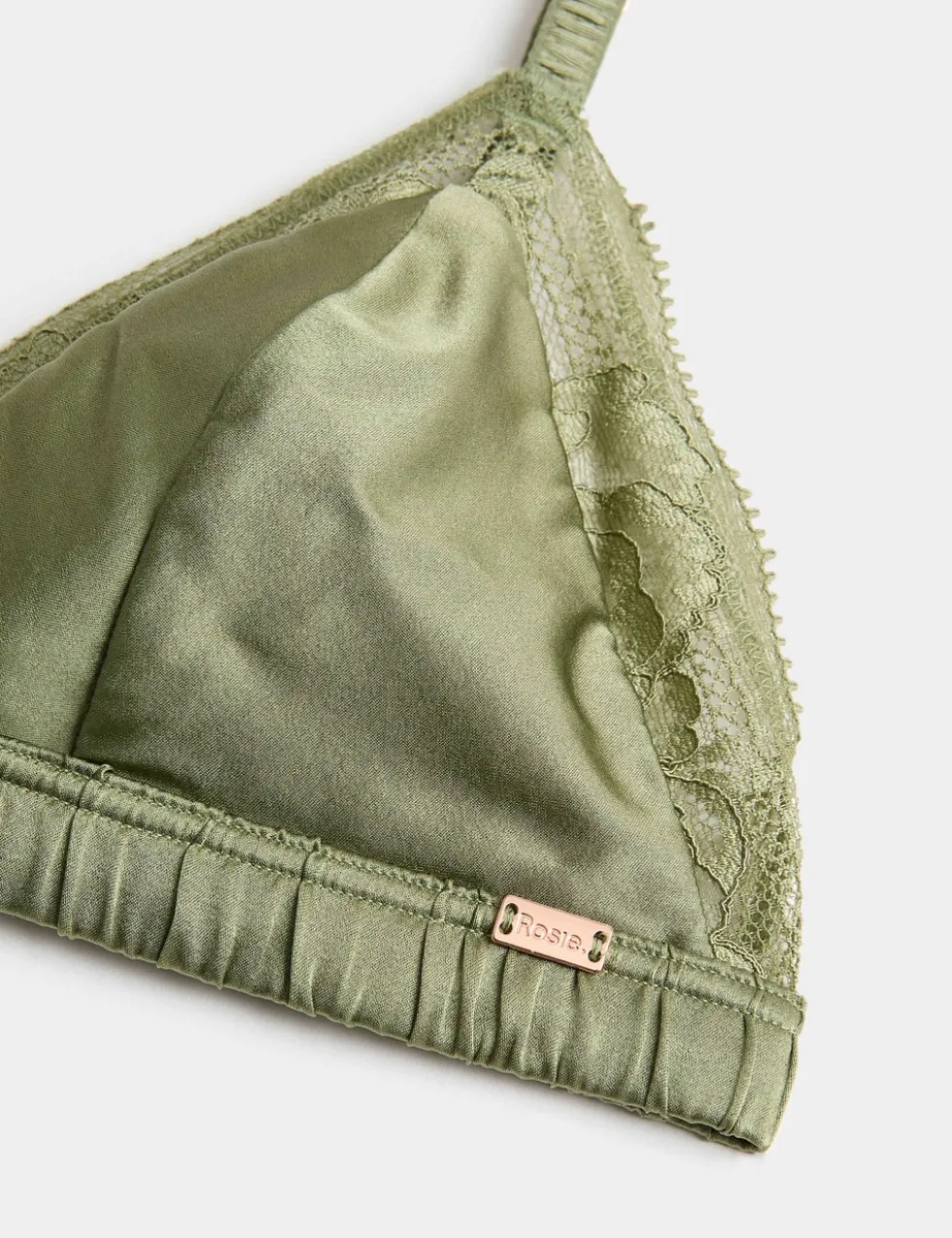 Silk Non Wired Bralette (A-E)