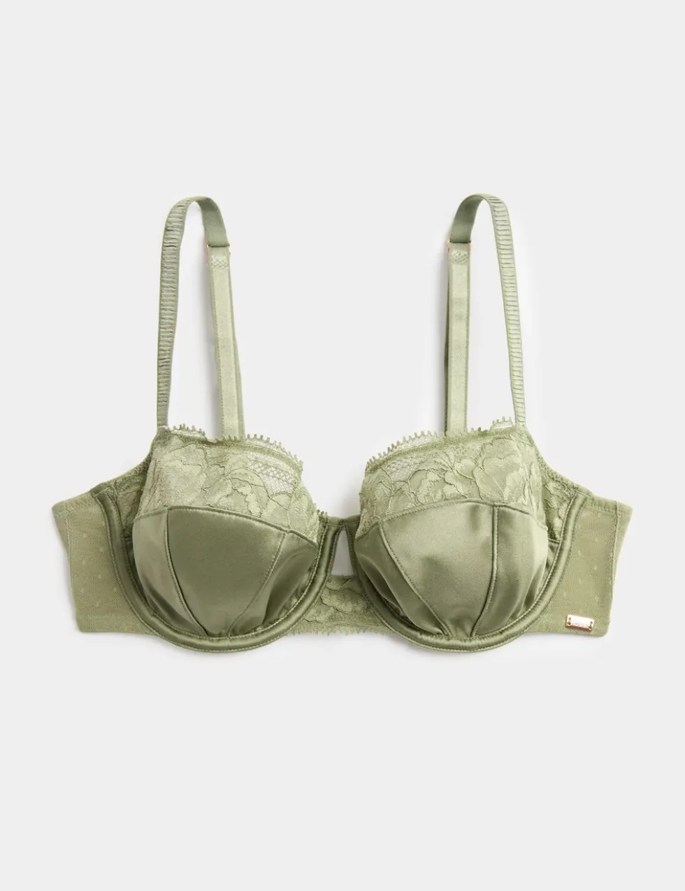 Silk Wired Balcony Bra (A-E)